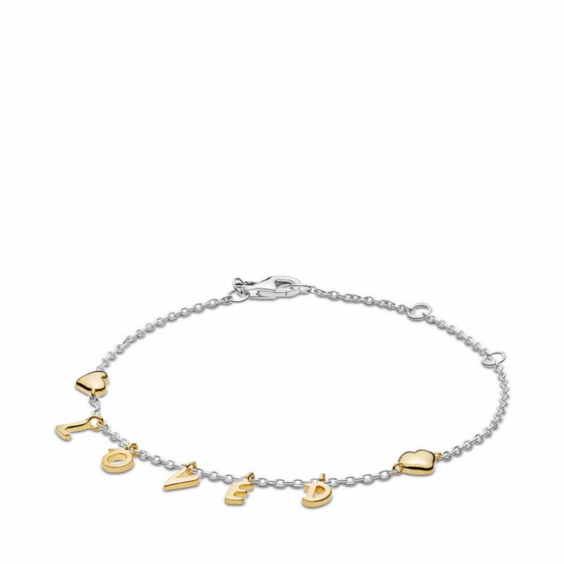 Pandora Shine™ Loved Script Bracelet Silver Egypt DW4897106